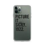 Picture It Sicily 1922 iPhone Case