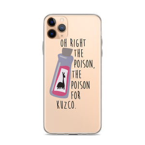 Kuzco's Poison iPhone Case