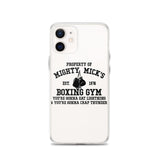 Mighty Mick's Boxing Gym iPhone Case