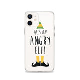 He's An Angry Elf iPhone Case