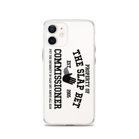 Slap Bet Commissioner iPhone Case