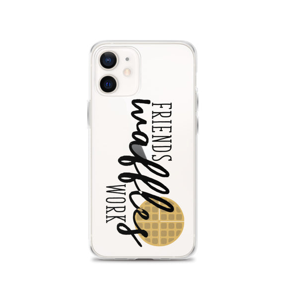 Friends Waffles Work iPhone Case