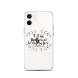 Let All That You Do Be Done in Love iPhone Case