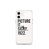 Picture It Sicily 1922 iPhone Case