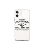 Atticus Finch iPhone Case