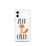 Zero Fox Given iPhone Case