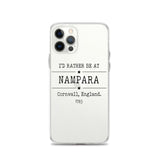 I'd Rather Be at Nampara iPhone Case