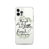 She is Fierce iPhone Case