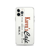 Karen's Cafe iPhone Case