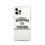 Rockford Peaches iPhone Case