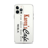 Karen's Cafe iPhone Case