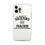 Rockford Peaches iPhone Case