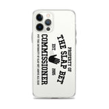 Slap Bet Commissioner iPhone Case