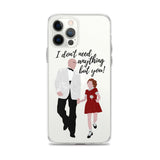 Annie and Mr. Warbucks iPhone Case