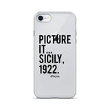 Picture It Sicily 1922 iPhone Case