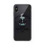 Forget Lab Safety, I Want Superpowers! iPhone Case