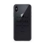 I'd Rather Be at Nampara iPhone Case