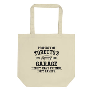 Toretto's Garage Eco Tote Bag