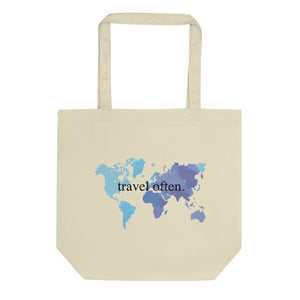 Travel Often Eco Tote Bag