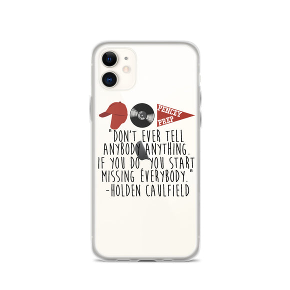 Catcher in the Rye iPhone Case