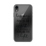 Happiness Can Be Found iPhone Case