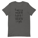 Happiness Can Be Found Even In The Darkest Times Short-Sleeve Unisex T-Shirt