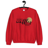 Friends Waffles Work Unisex Sweatshirt