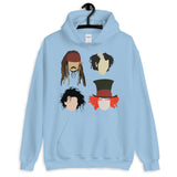 Johnny Depp Characters Unisex Hoodie