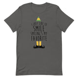 Smiling's My Favorite Short-Sleeve Unisex T-Shirt