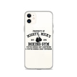 Mighty Mick's Boxing Gym iPhone Case