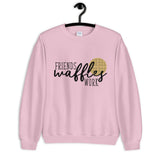 Friends Waffles Work Unisex Sweatshirt