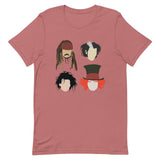 Johnny Depp Characters Short-Sleeve Unisex T-Shirt