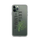 Kale Them With Kindness iPhone Case