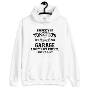 Torettos Garage Unisex Hoodie