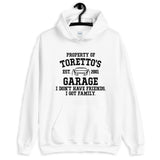 Torettos Garage Unisex Hoodie