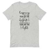 Happiness Can Be Found Even In The Darkest Times Short-Sleeve Unisex T-Shirt