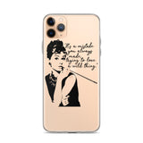 Breakfast at Tiffany's iPhone Case