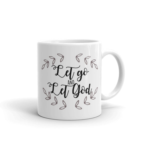 Let Go and Let God Mug