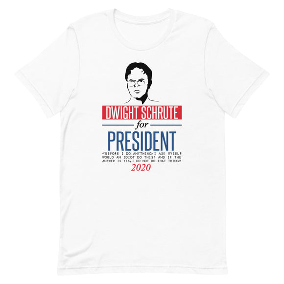 Dwight for President Short-Sleeve Unisex T-Shirt