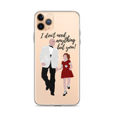 Annie and Mr. Warbucks iPhone Case