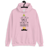 Smiling's My Favorite Unisex Hoodie