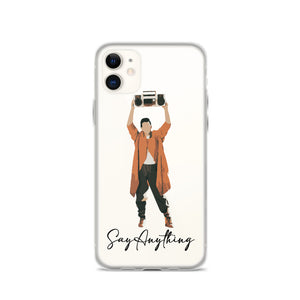 Say anything iPhone Case