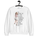 Carrie Bradshaw Love Unisex Sweatshirt