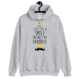 Smiling's My Favorite Unisex Hoodie