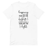 Happiness Can Be Found Even In The Darkest Times Short-Sleeve Unisex T-Shirt