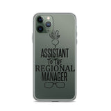 Assistant to the Regional Manager iPhone Case