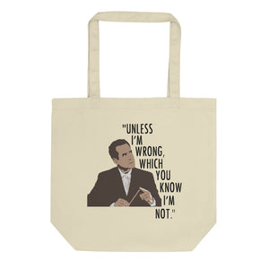 Adrian Monk Eco Tote Bag