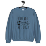Friends Not Food Unisex Sweatshirt