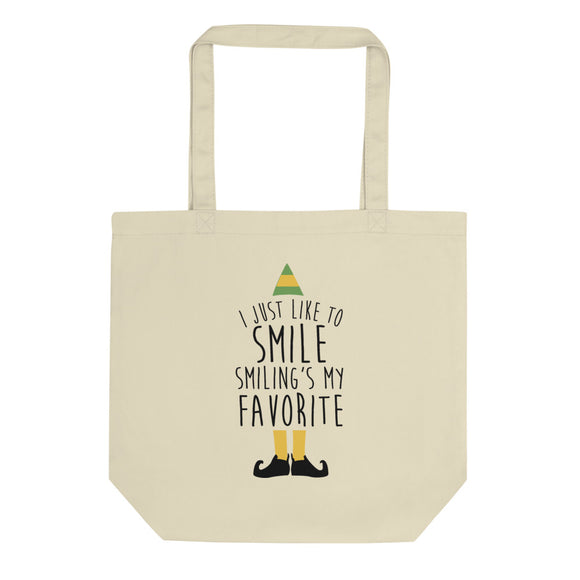 Smiling's My Favorite Eco Tote Bag