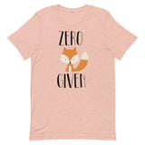 Zero Fox Given Short-Sleeve Unisex T-Shirt